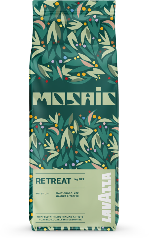 mosaic retreat coffee bag